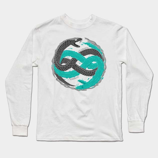 The Twin Snakes Long Sleeve T-Shirt by Pockets